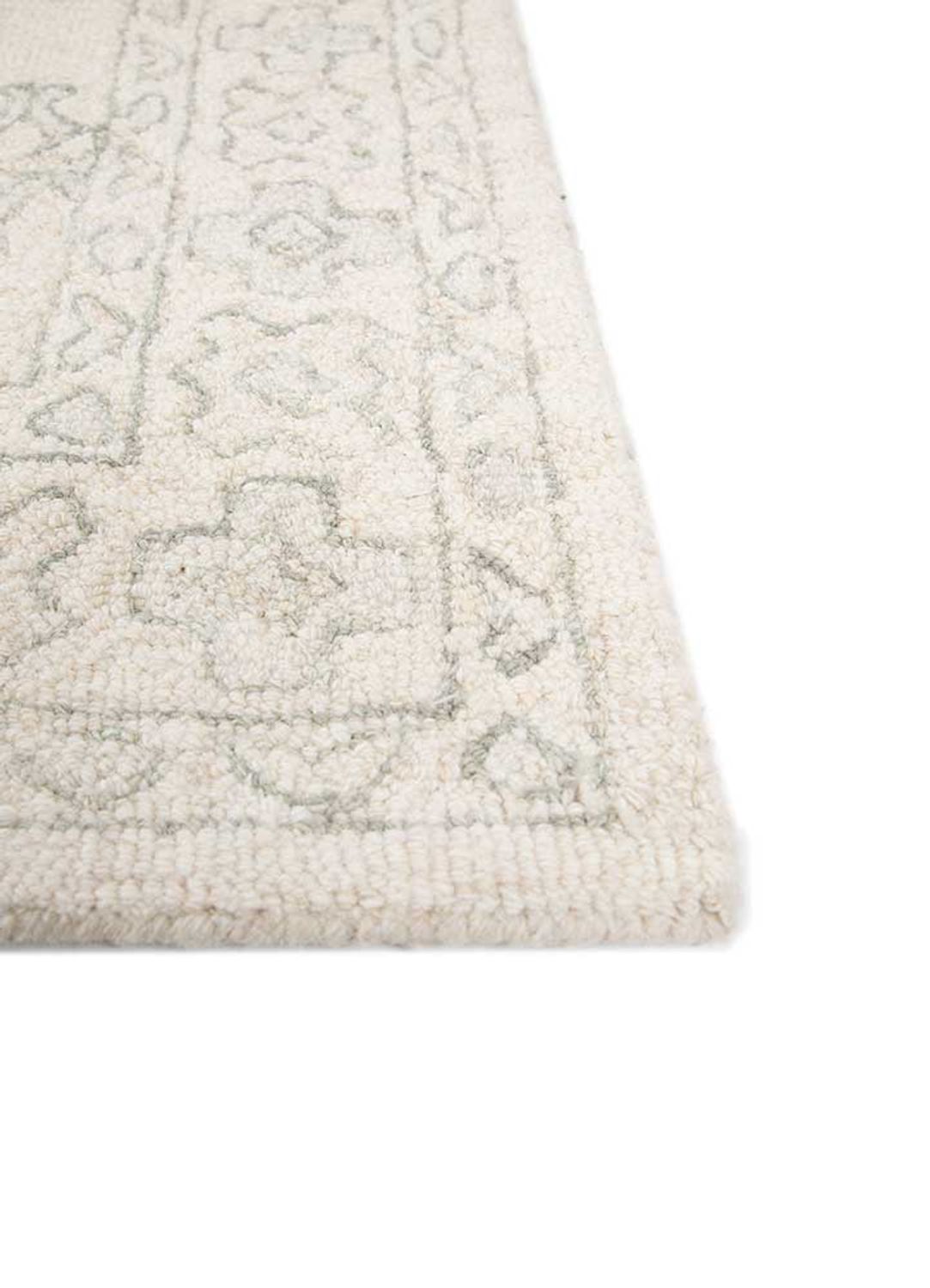 Wool Rug - 240 x 150 cm - cream