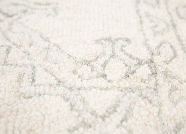 Wool Rug - 240 x 150 cm - cream
