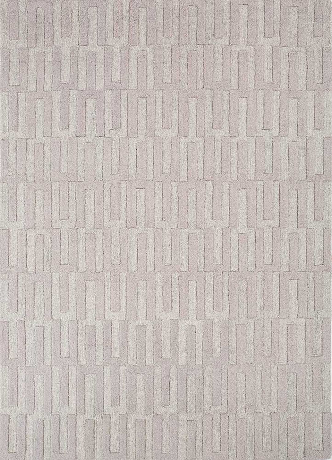 Wool Rug - 240 x 150 cm - light grey