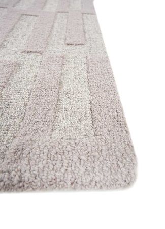 Wool Rug - 240 x 150 cm - light grey