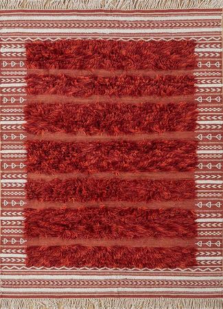 Wool Rug - 240 x 150 cm - orange