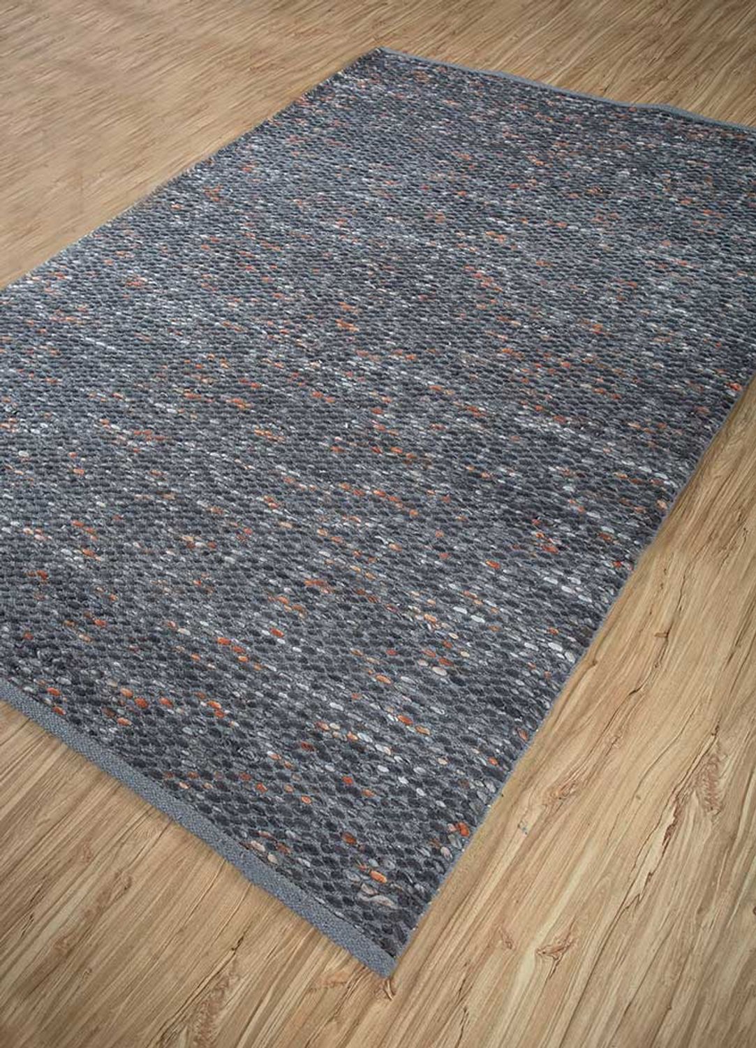 Wool Rug - 240 x 150 cm - grey