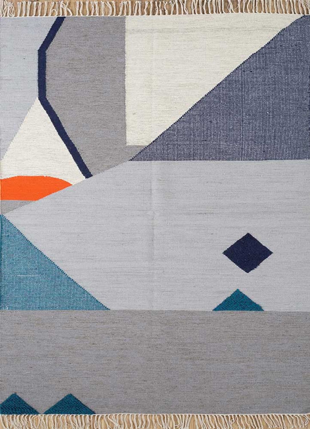 Wool Rug - 240 x 150 cm - multicolored