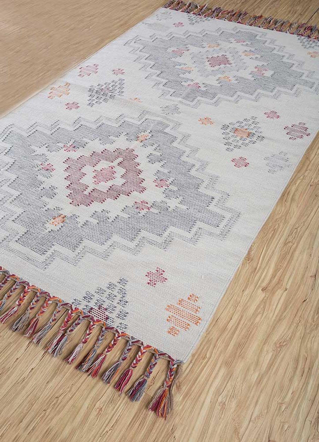 Wool Rug - 240 x 150 cm - light grey