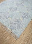 Wool Rug - 300 x 240 cm - light blue