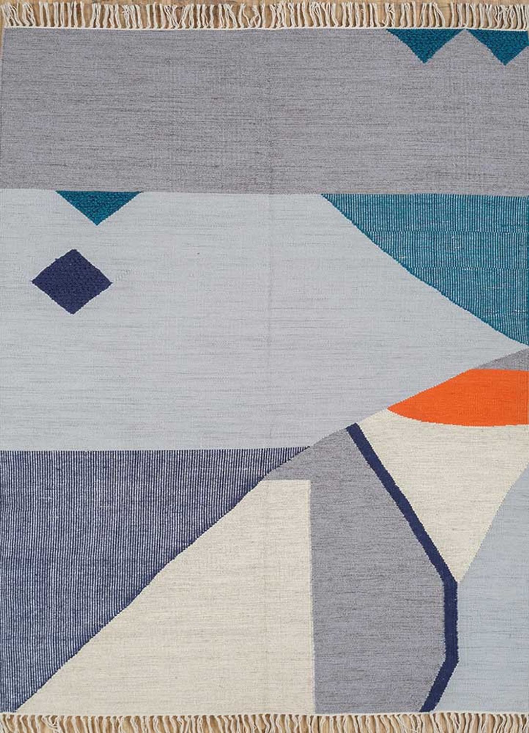 Wool Rug - 240 x 150 cm - multicolored