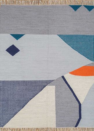 Wool Rug - 240 x 150 cm - multicolored