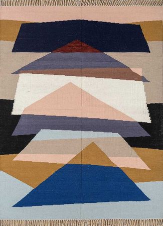 Wool Rug - 240 x 150 cm - multicolored