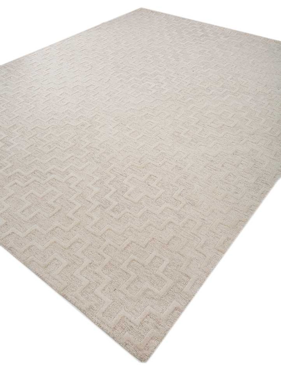 Wool Rug - 300 x 240 cm - sand