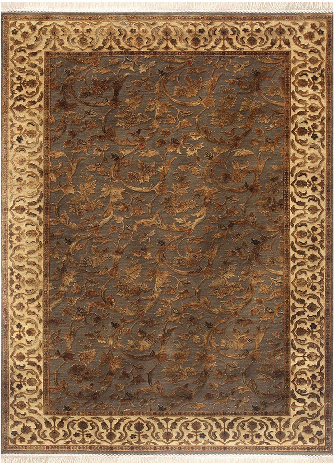 Wool Rug - 90 x 60 cm - dark beige