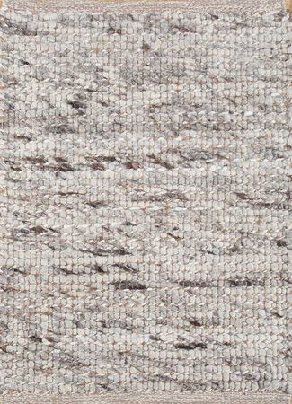 Wool Rug - 90 x 60 cm - light grey