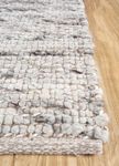 Wool Rug - 90 x 60 cm - light grey