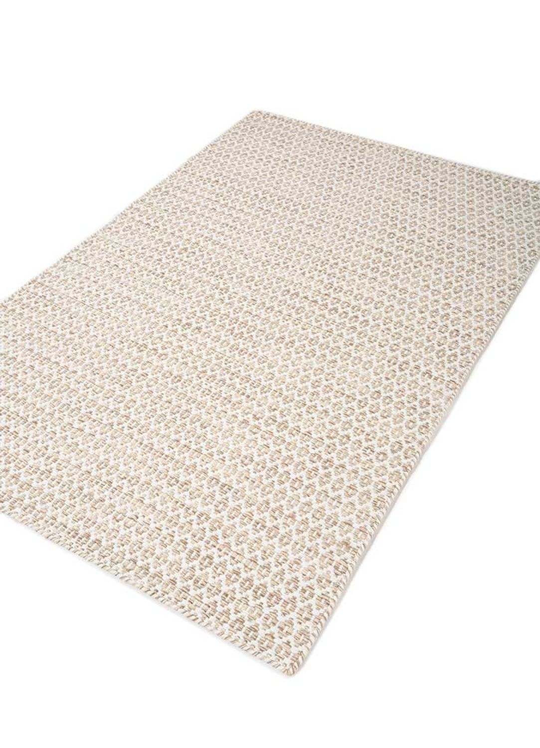 Wool Rug - 180 x 120 cm - light grey