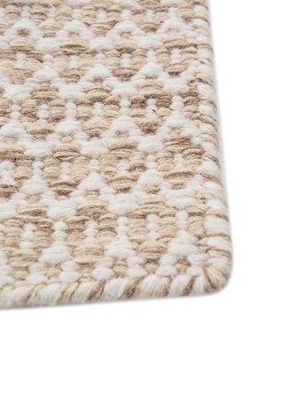 Wool Rug - 180 x 120 cm - light grey