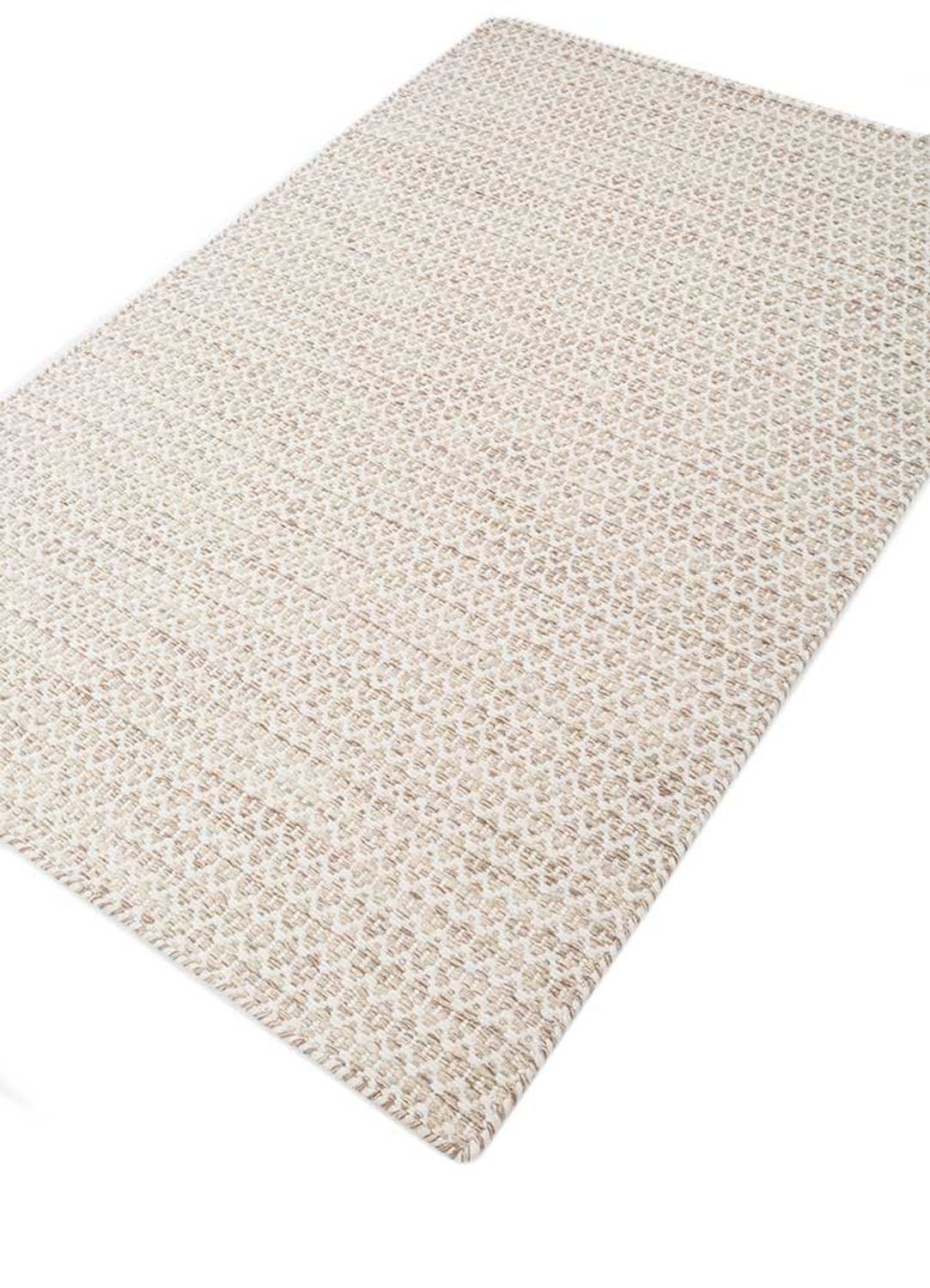 Wool Rug - 180 x 120 cm - light grey