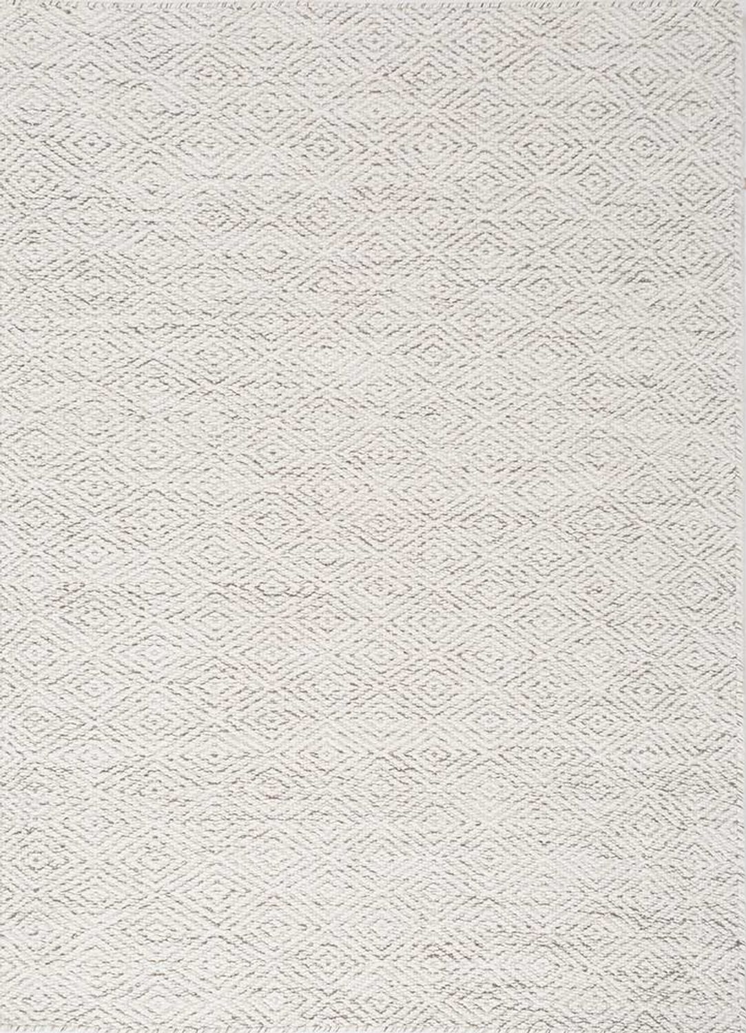 Wool Rug - 180 x 120 cm - light grey