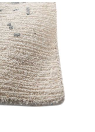 Wool Rug - 300 x 240 cm - light blue