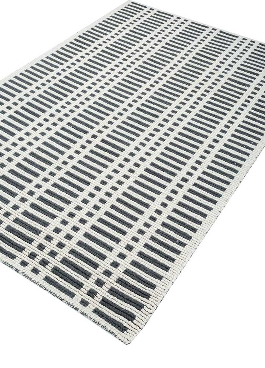 Wool Rug - 180 x 120 cm - grey