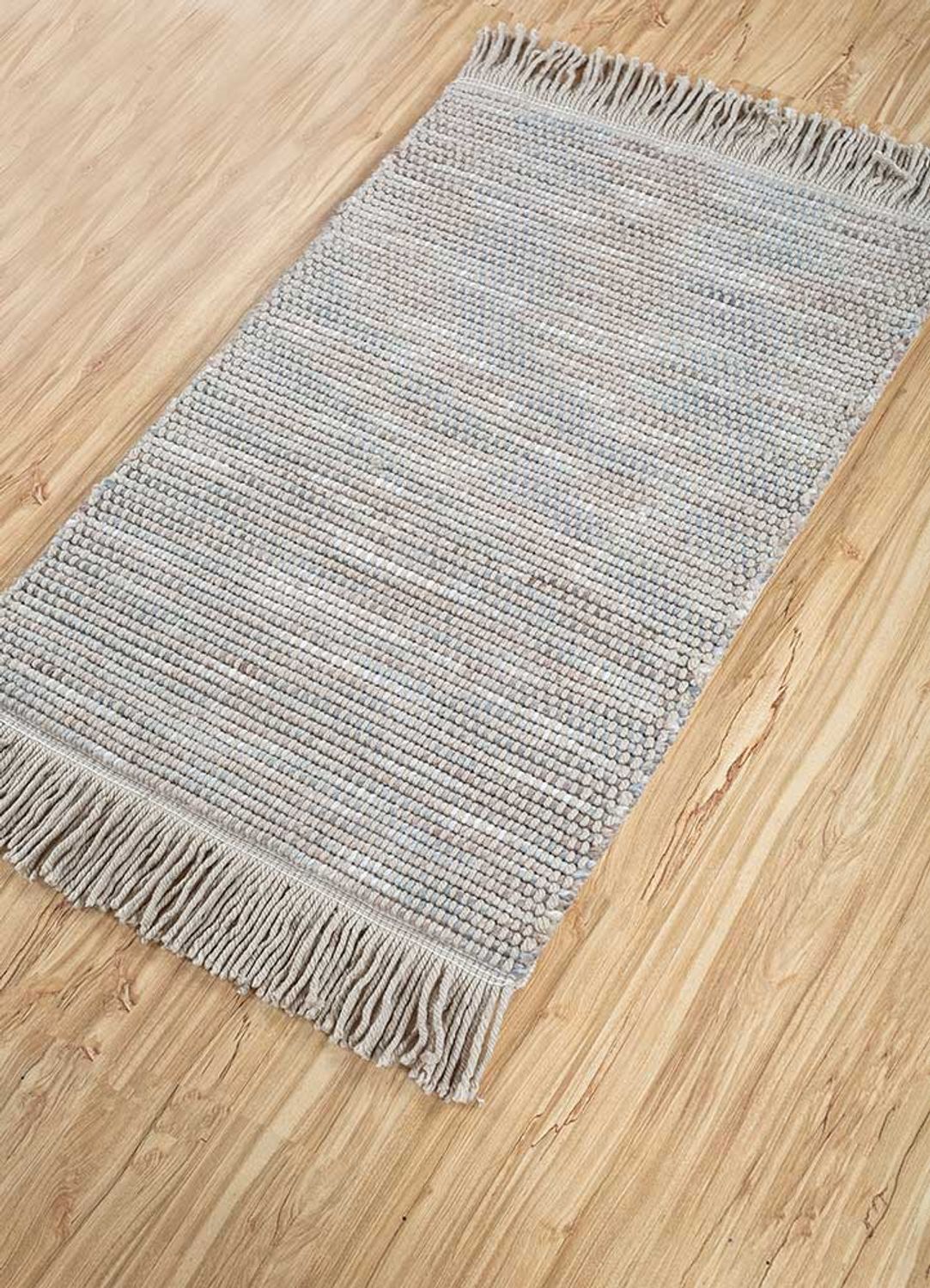 Rug - 90 x 60 cm - light grey