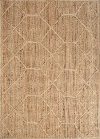 Sisal Rug - 225 x 165 cm - dark beige