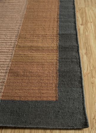 Wool Rug - 240 x 150 cm - orange