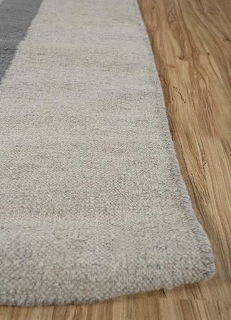 Wool Rug - 240 x 150 cm - grey