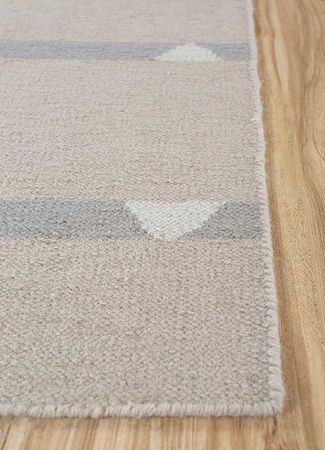 Wool Rug - 90 x 60 cm - sand