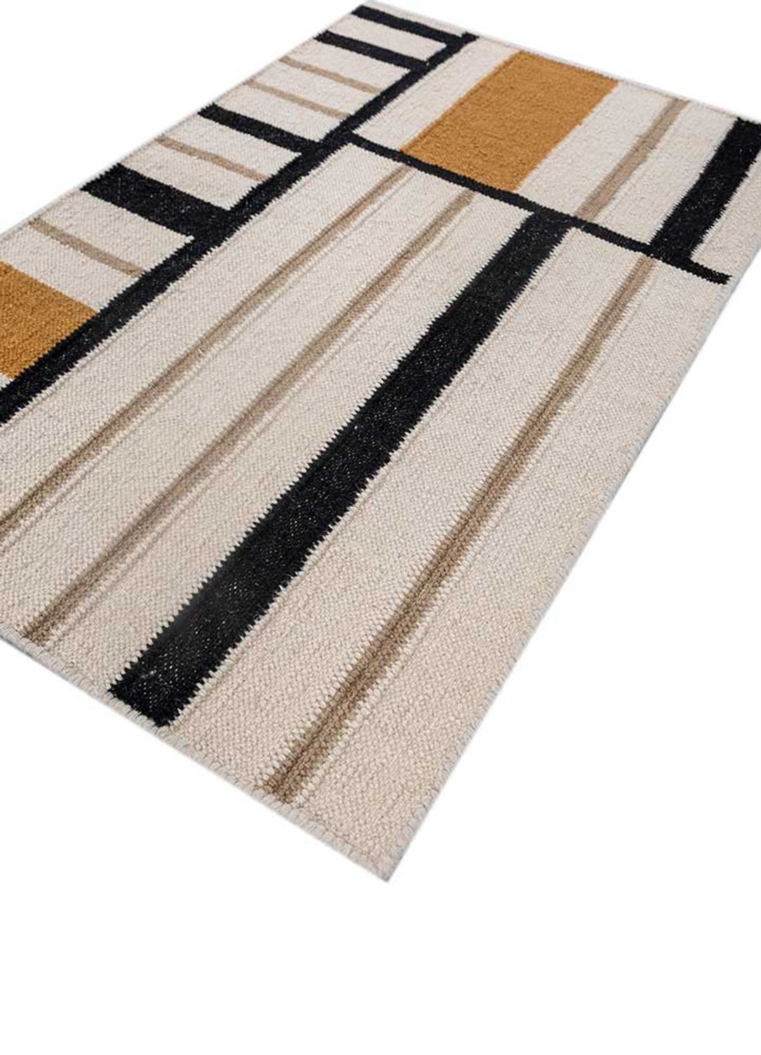 Wool Rug - 90 x 60 cm - cream