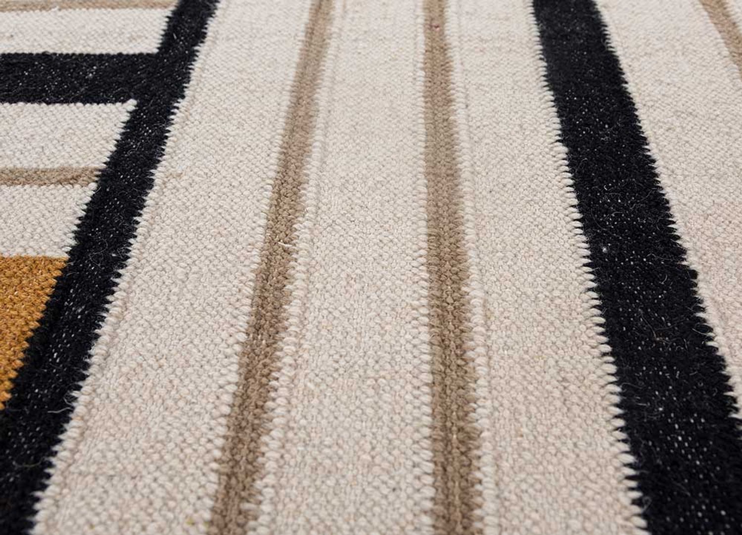 Wool Rug - 90 x 60 cm - cream