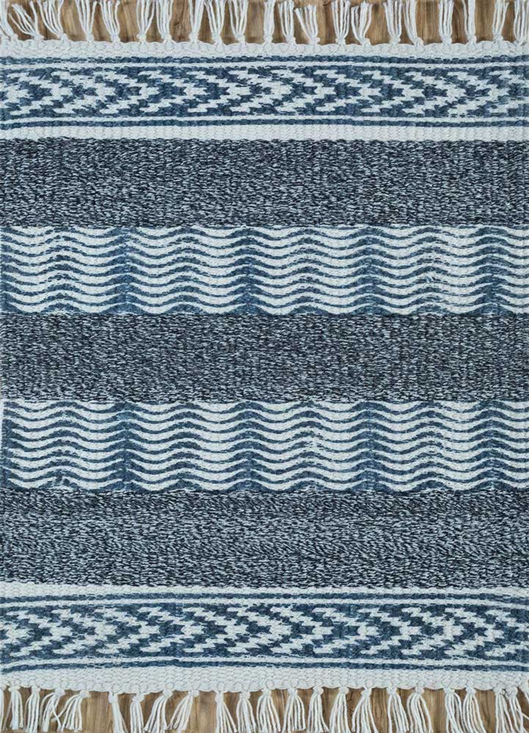 Rug - 90 x 60 cm - blue