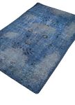 Wool Rug - 180 x 120 cm - blue