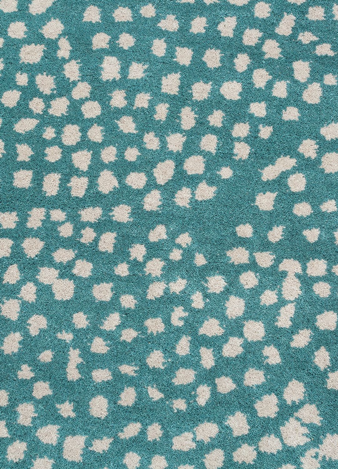 Wool Rug - 300 x 240 cm - turquoise