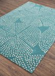 Wool Rug - 300 x 240 cm - turquoise