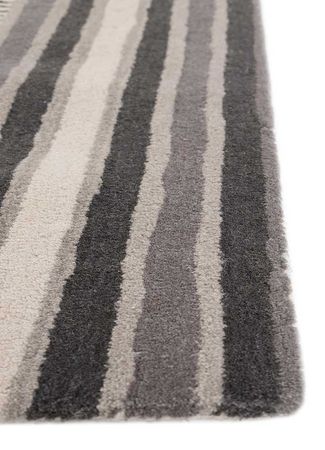 Wool Rug other shape  - 375 x 150 cm - grey
