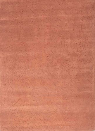 Wool Rug - 233 x 165 cm - orange