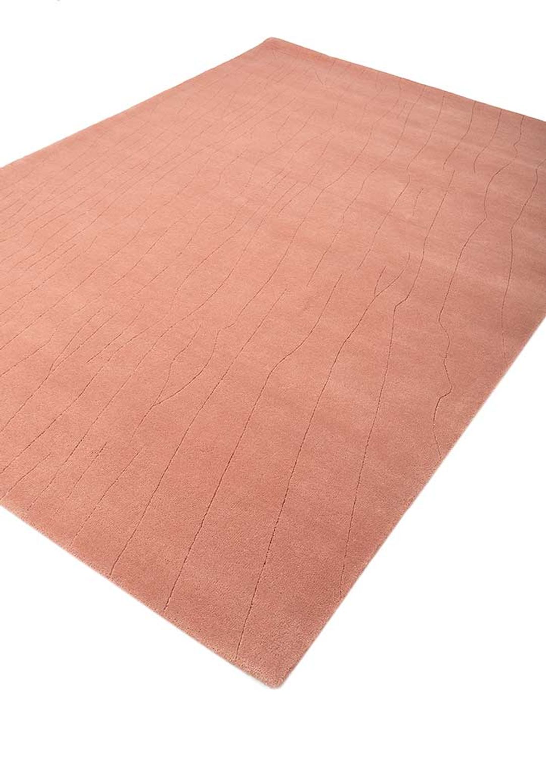 Wool Rug - 233 x 165 cm - orange