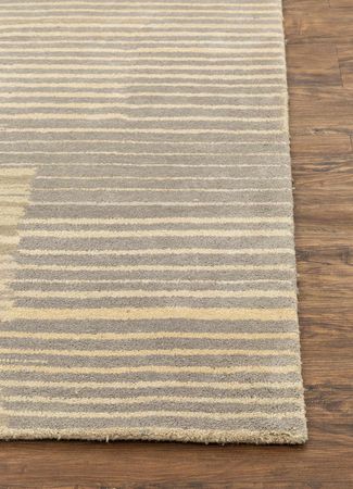 Wool Rug - 240 x 150 cm - grey