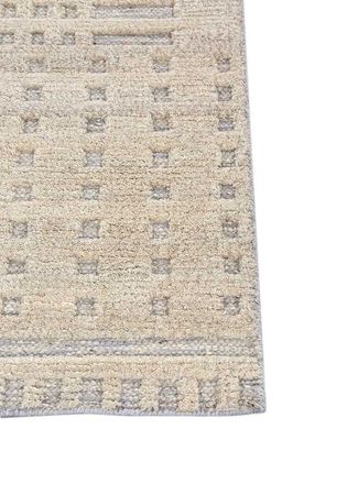 Wool Rug - 180 x 120 cm - cream