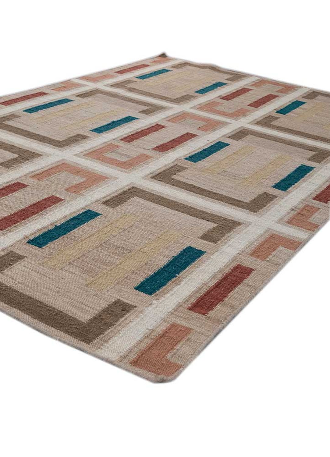 Wool Rug - 240 x 150 cm - multicolored