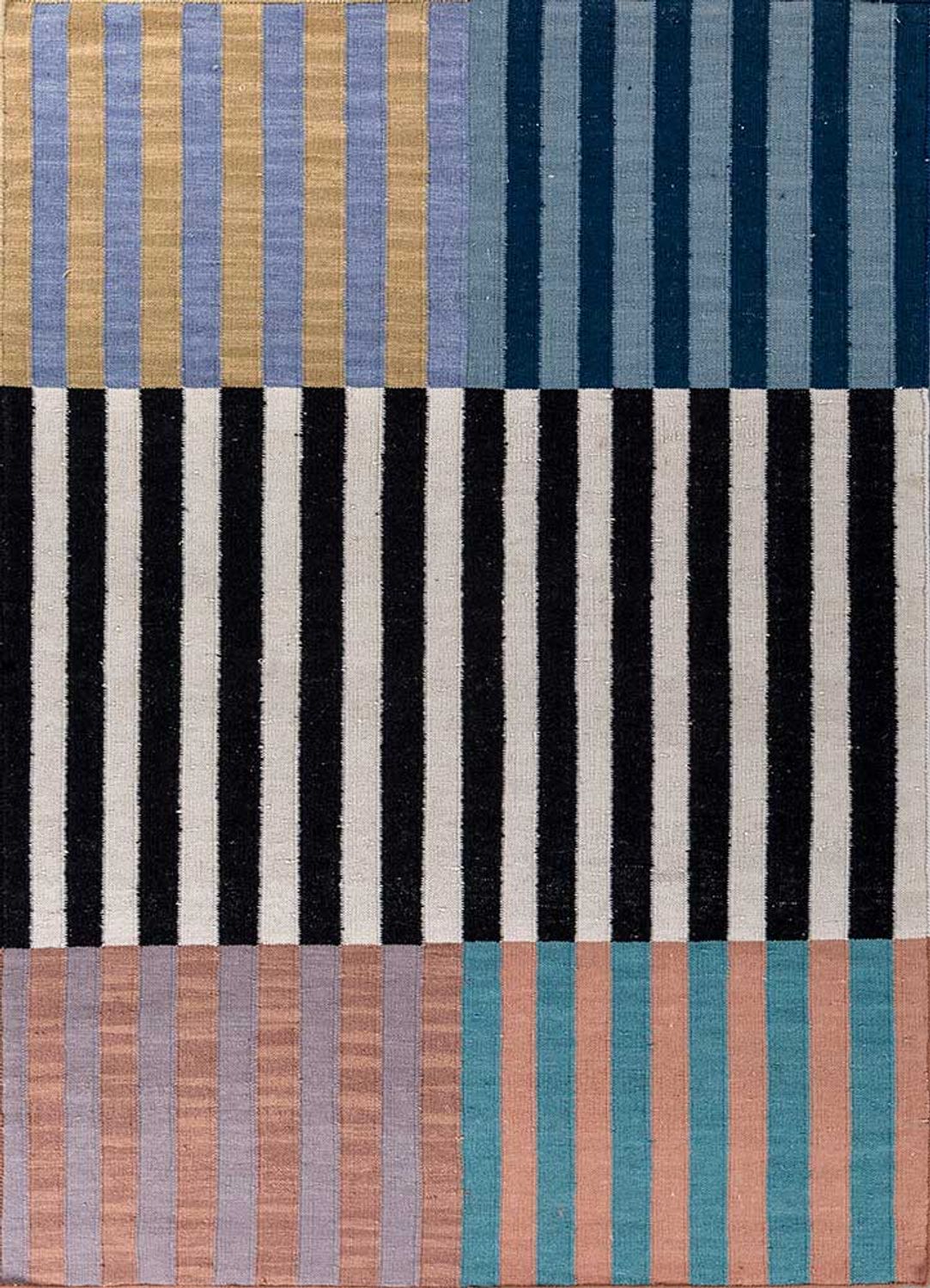 Wool Rug - 240 x 150 cm - multicolored