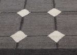 Wool Rug - 240 x 150 cm - grey