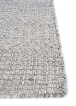 Wool Rug - 210 x 150 cm - light grey
