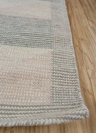 Wool Rug - 270 x 180 cm - light grey