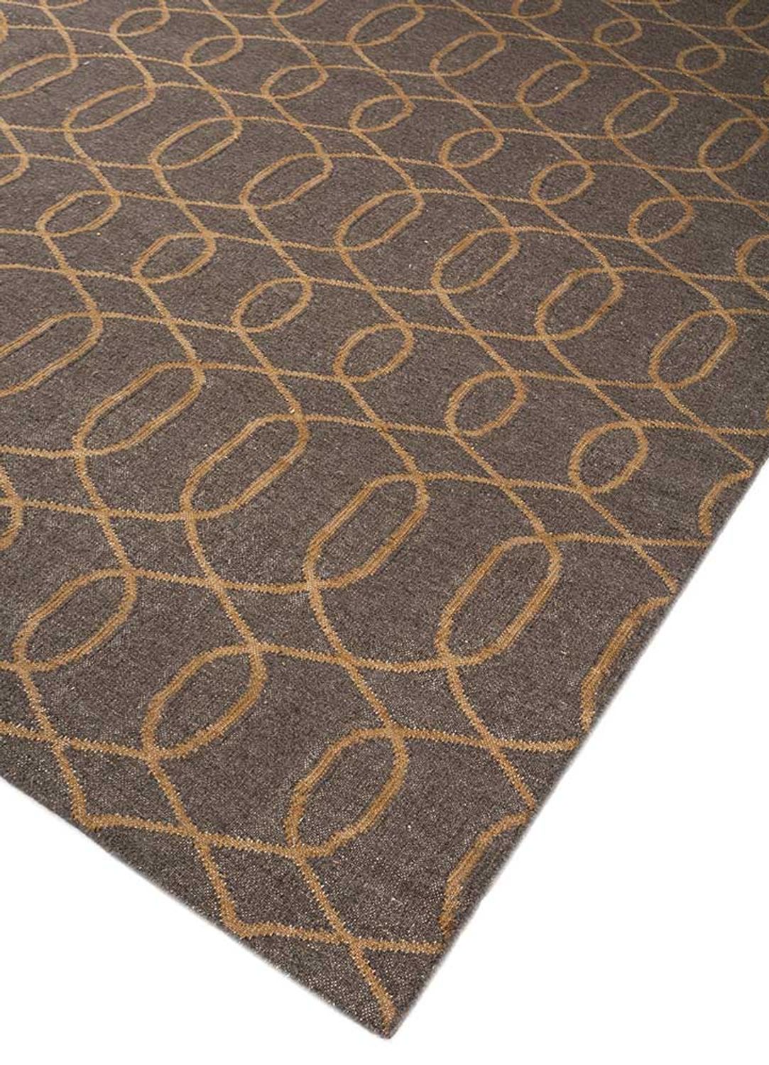 Wool Rug - 300 x 240 cm - dark beige