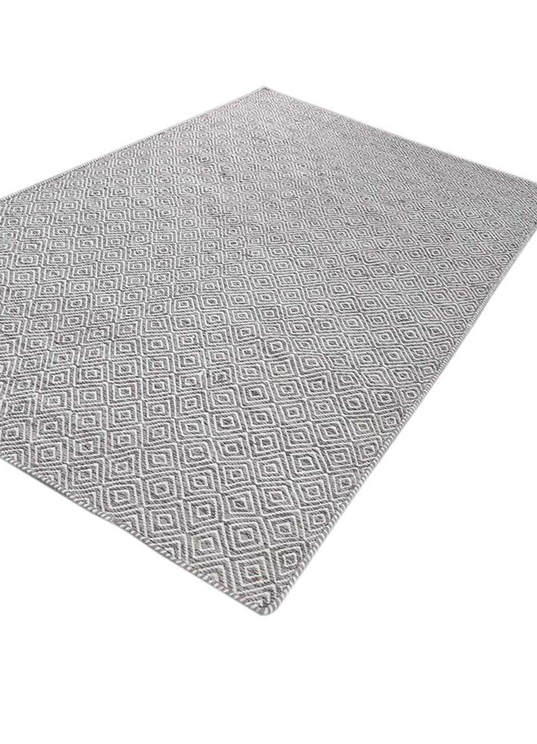 Wool Rug - 240 x 150 cm - grey