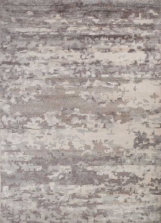 Viscose Rug - 375 x 210 cm - grey