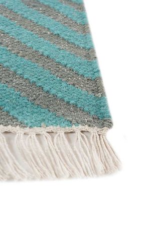 Wool Rug - 270 x 180 cm - turquoise