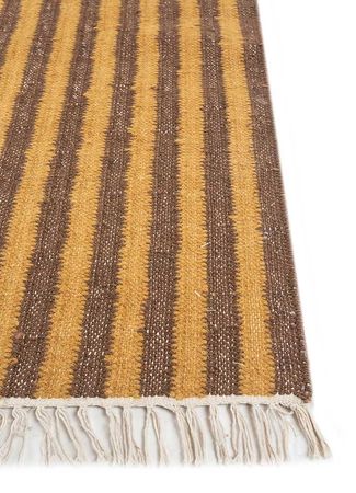 Wool Rug - 270 x 180 cm - gold