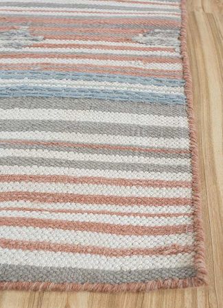 Wool Rug - 270 x 180 cm - orange