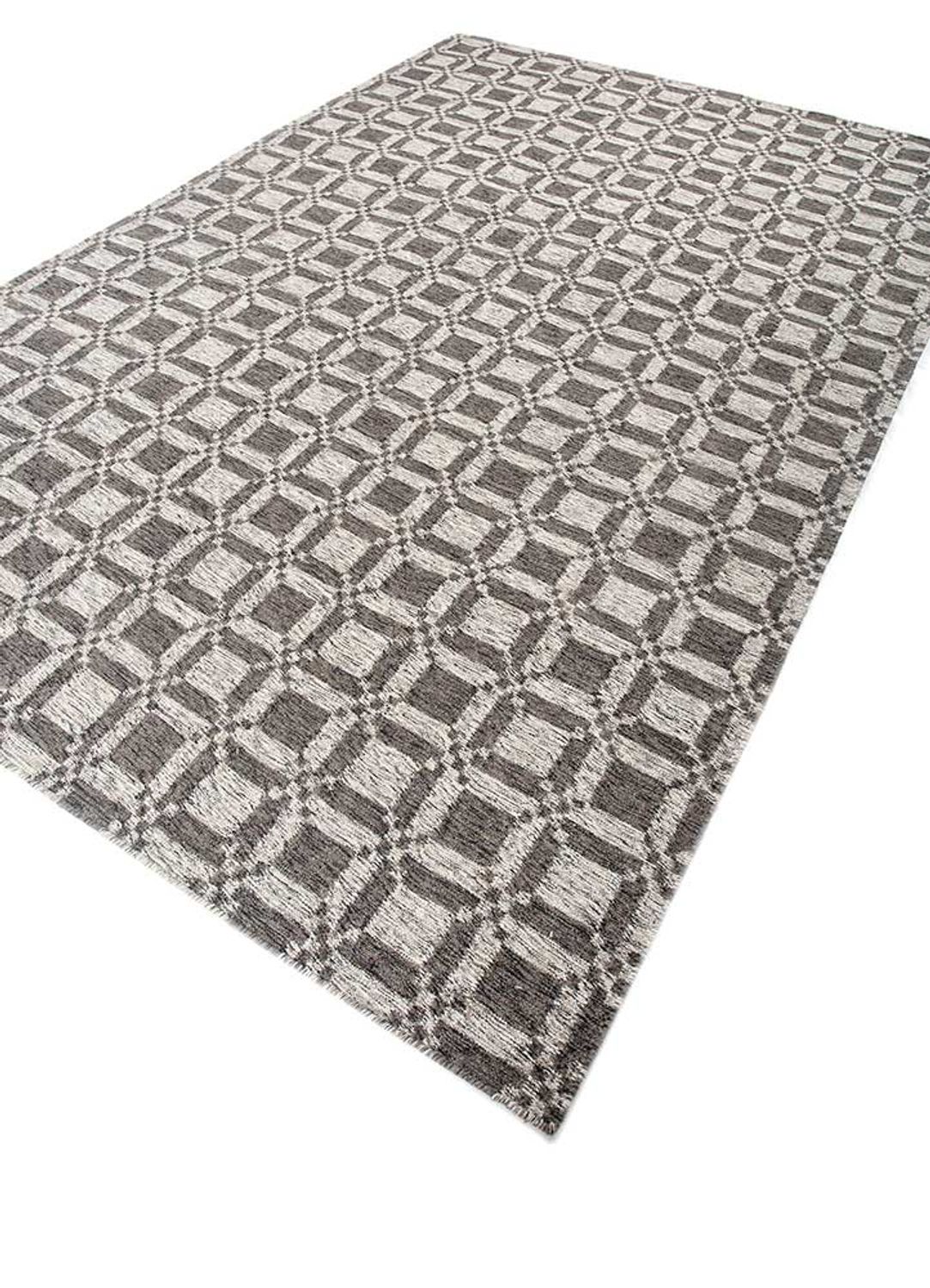 Wool Rug - 270 x 180 cm - grey